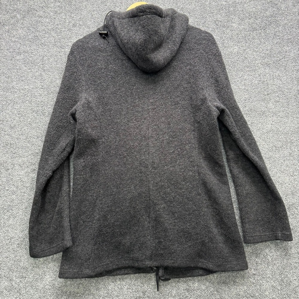 Co-op MFG Co Hooded Sweater Jacket Men's L Charcoal Heather Knit Full Zip Casual - Picture 9 of 12